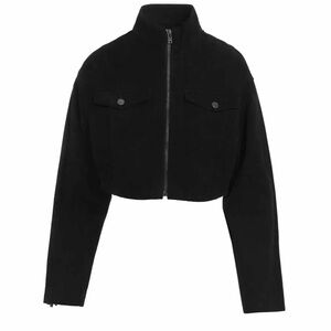 Naked wardrobe The Cropped Denim Jacket